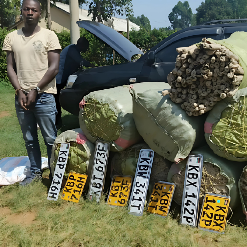 Trafficker Arrested in Oruba with Bhang Worth Over Sh13 Million in Police Sting