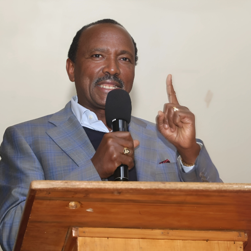 Kalonzo Musyoka Joins Gen Z-Led Protest at Holy Family Basilica in Nairobi