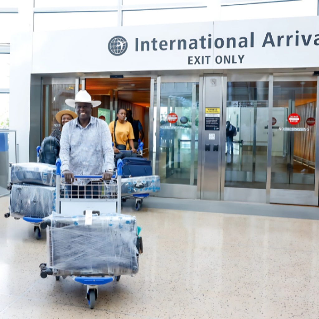 Rigathi Gachagua Lands in U.S. with Pastor Dorcas to Engage Diaspora on Kenya’s Future