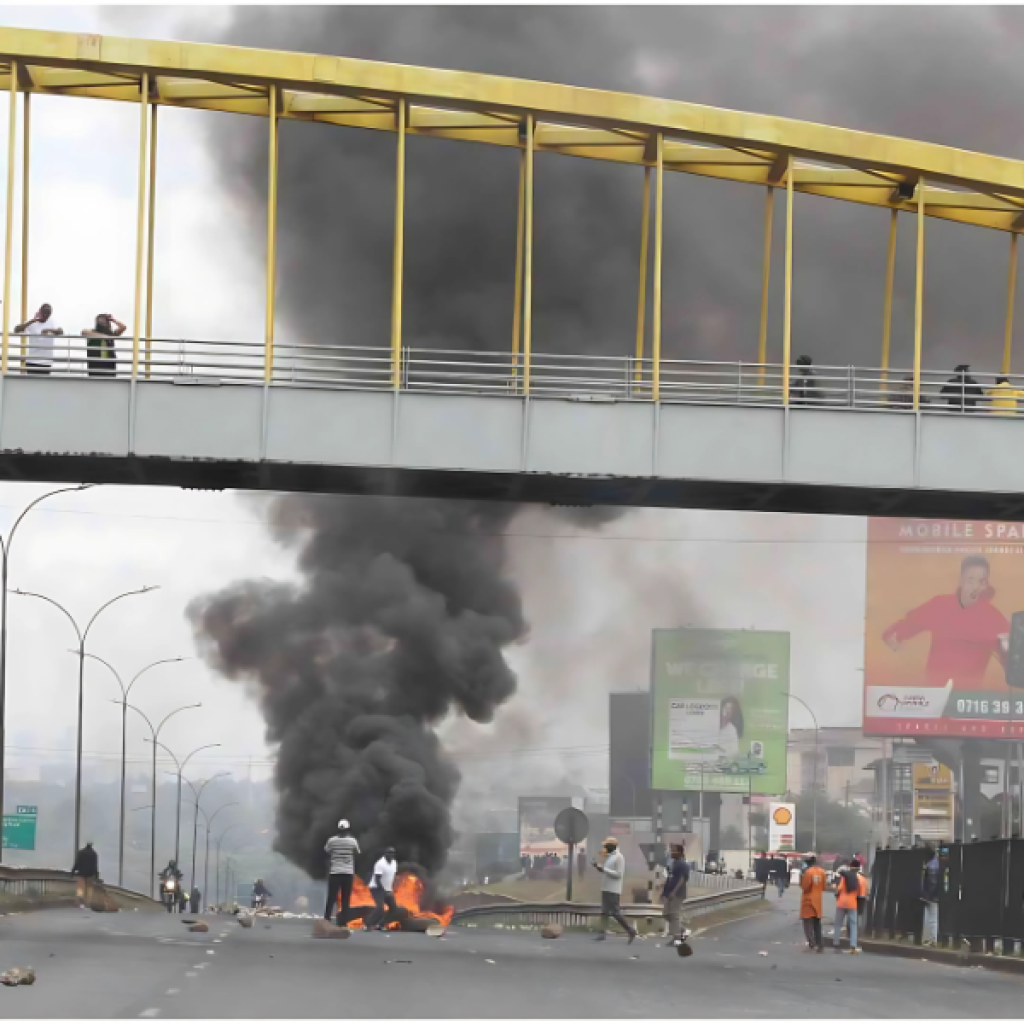 Clashes on Thika Road as Protesters Attempt CBD March