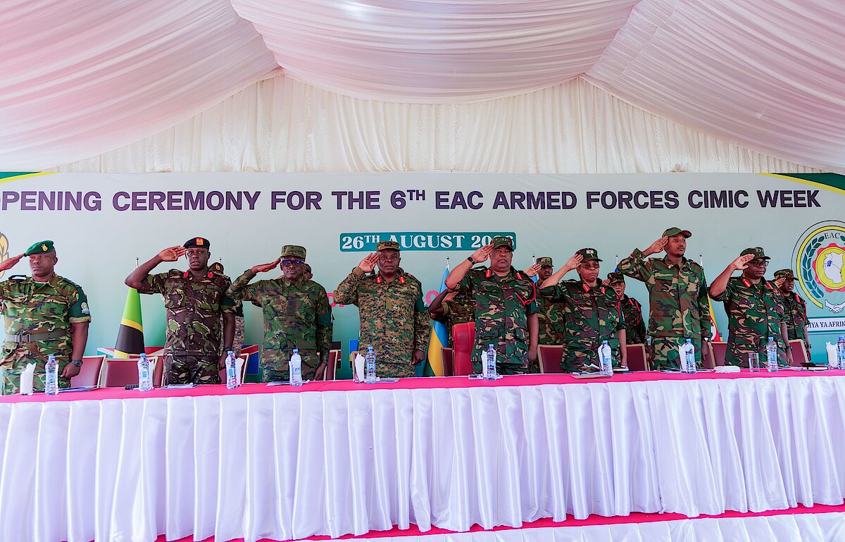 Rwanda Defence Force medical team joins EAC health outreach week in Tanzania